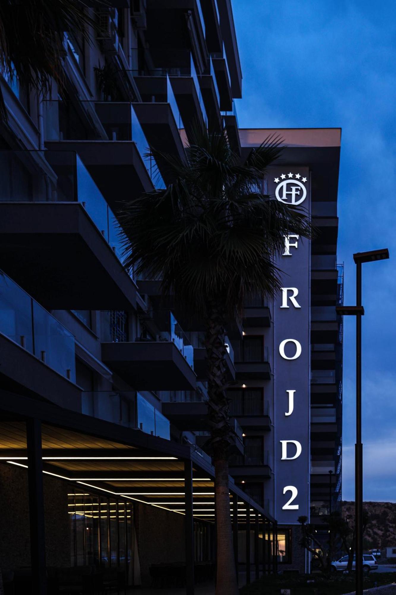 Frojd Kune Resort & Beach Hotel Shëngjin Exteriör bild